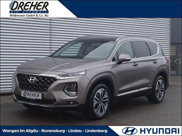 Earthy bronze Gebraucht 2020 Hyundai Santa Fe Premium SUV | 29.890 € (Teuer) - Bild 1/4