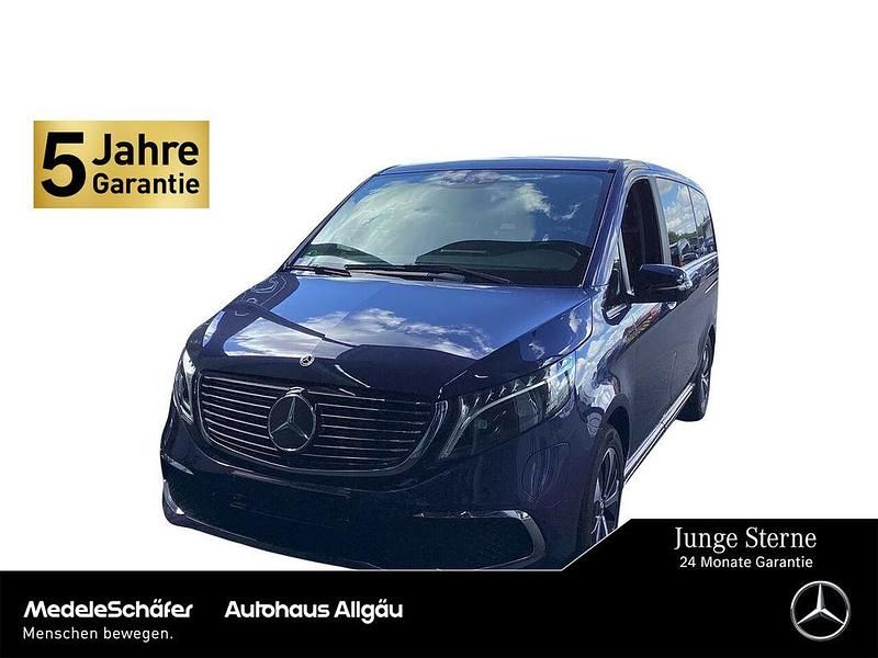 Sodalithblau met. Gebraucht 2024 Mercedes EQV300 Avantgarde Van / Kleinbus | 49.850 € (Guter Preis) - Bild 1/4