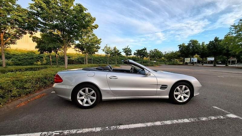 Silber Gebraucht 2003 Mercedes SL350 Cabrio | 11.900 € (Teuer) - Bild 1/4