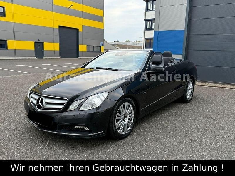 Schwarz Gebraucht 2010 Mercedes E220 Cabrio | 8.499 € (Superpreis) - Bild 1/4