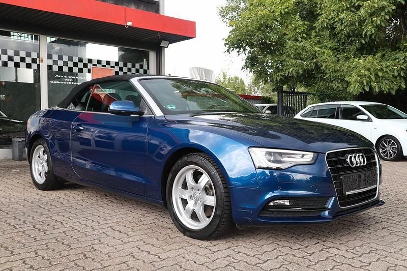 Blau Gebraucht 2013 Audi A5 Cabriolet Ambiente Cabrio | 12.999 € (Guter Preis) - Bild 1/4