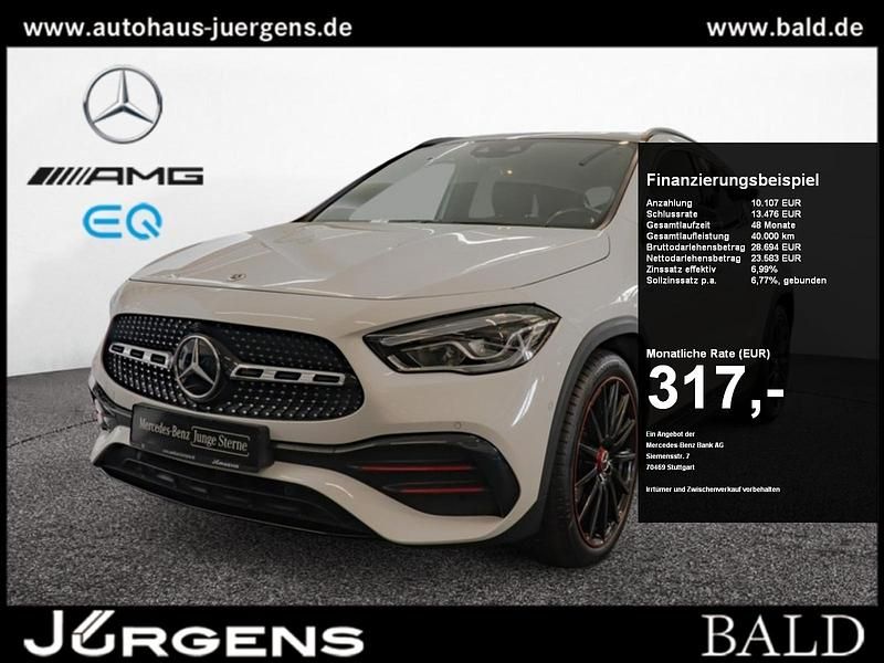 Unilack polarweiß Gebraucht 2021 Mercedes GLA180 AMG SUV | 33.390 € (Fairer Preis) - Bild 1/4