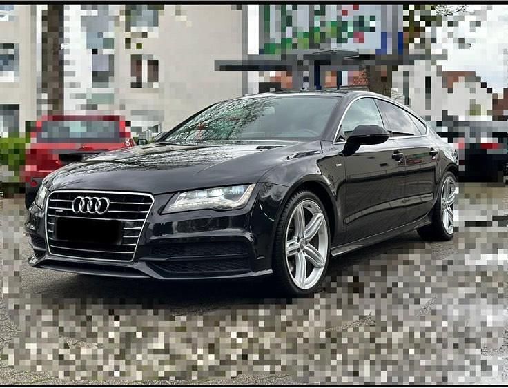 Schwarz Gebraucht 2011 Audi A7 Sportback S-Line Kleinwagen | 14.999 € (Etwas zu teuer) - Bild 1/4