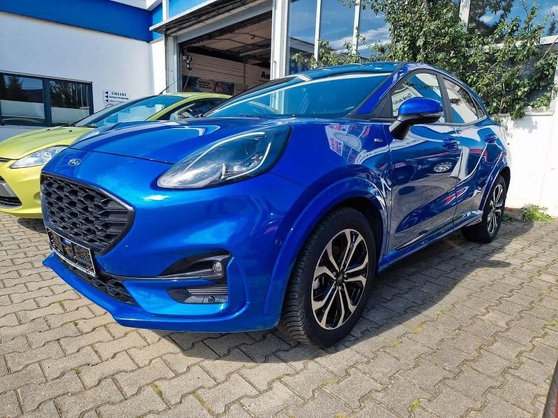 Blau Gebraucht 2023 Ford Puma ST-Line SUV | 23.450 € (Fairer Preis) - Bild 1/4