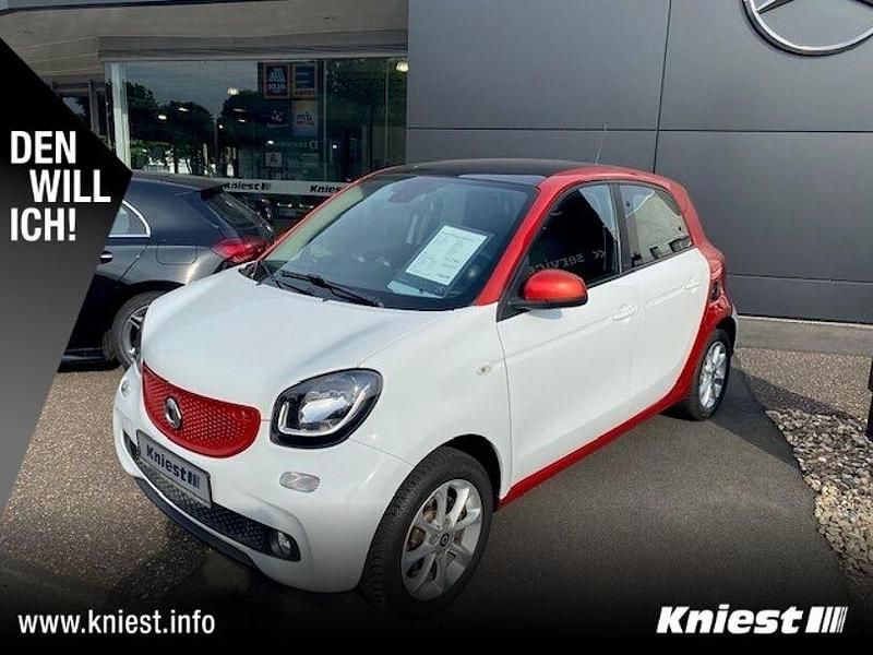 Weiß Gebraucht 2019 Smart ForFour Passion Kleinwagen | 13.490 € (Etwas zu teuer) - Bild 1/4