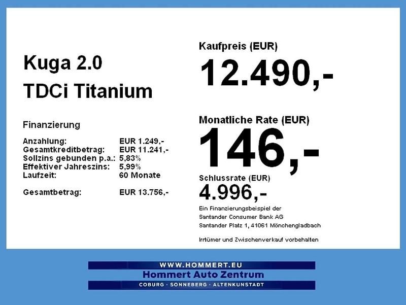 Gebraucht Ford Kuga Titanium 150 PS (110 kW) 2017 Frostweiß SUV