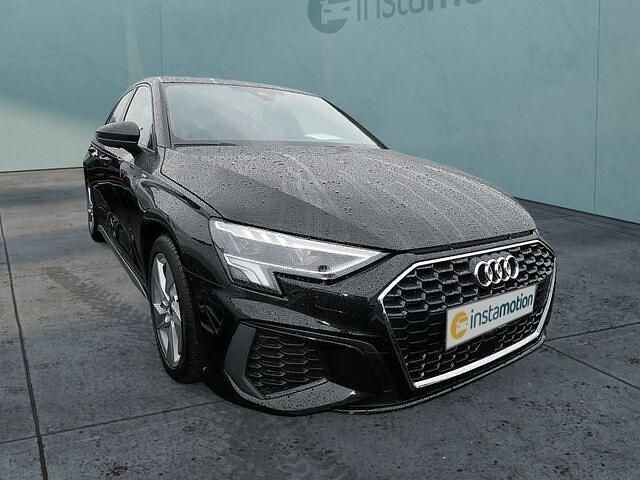 Schwarz Gebraucht 2023 Audi A3 S-Line Limousine | 31.490 € (Etwas zu teuer) - Bild 1/2