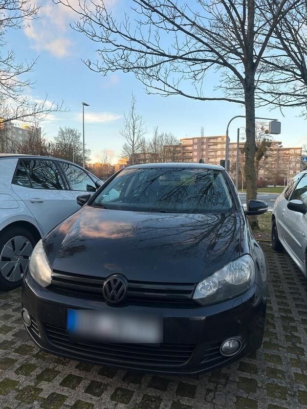 Schwarz Gebraucht 2012 VW Golf VI Match Kleinwagen | 4.300 € (Guter Preis) - Bild 1/4