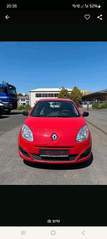 Gebraucht Renault Twingo 59 PS (43 kW) 2010 Rot Kleinwagen