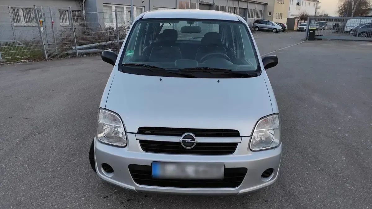 Gebraucht Opel Agila 60 PS (44 kW) 2005 Grau Van / Kleinbus