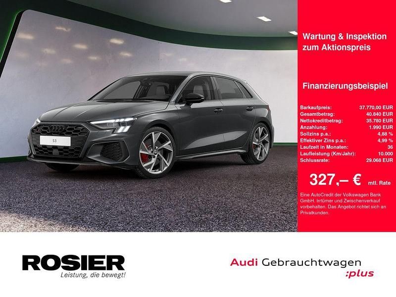 Grau / daytonagrau perleffekt Gebraucht 2022 Audi S3 Sport Limousine | 37.770 € (Guter Preis) - Bild 1/4