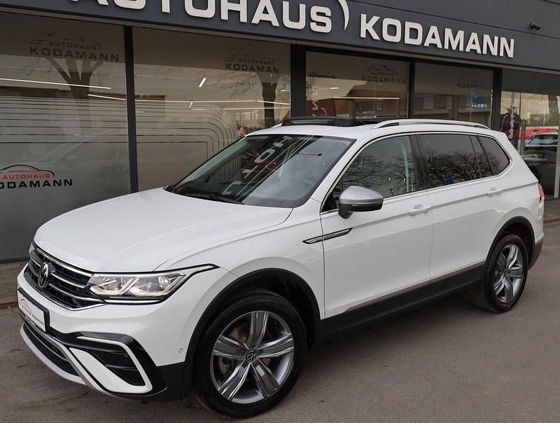Gebraucht VW Tiguan Allspace Elegance 245 PS (180 kW) 2022 Weiß SUV