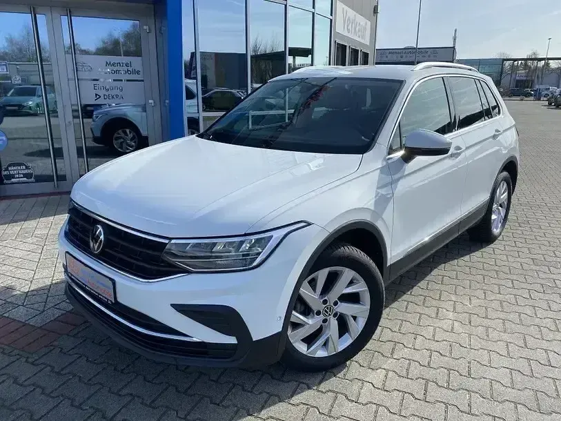 Gebraucht VW Tiguan Life 131 PS (96 kW) 2024 Weiß SUV