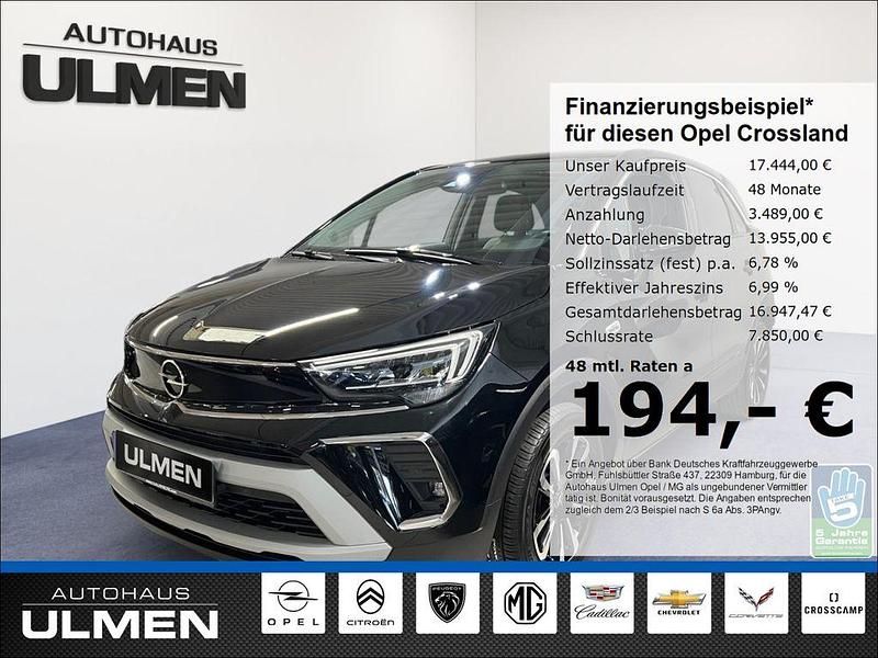 Schwarz Gebraucht 2024 Opel Crossland Elegance SUV | 17.444 € (Fairer Preis) - Bild 1/4