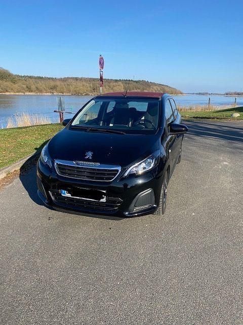 Gebraucht Peugeot 108 Active 69 PS (50 kW) 2018 Schwarz Kleinwagen