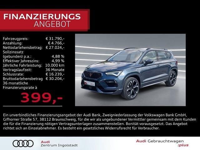 Grau Gebraucht 2021 Cupra Ateca SUV | 31.790 € (Fairer Preis) - Bild 1/3