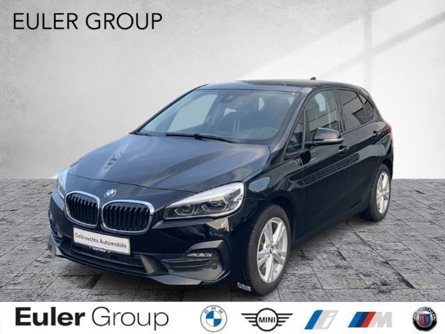 Schwarz ii Gebraucht 2021 BMW 220 Active Tourer Sport Line Van / Kleinbus | 18.849 € (Superpreis) - Bild 1/4