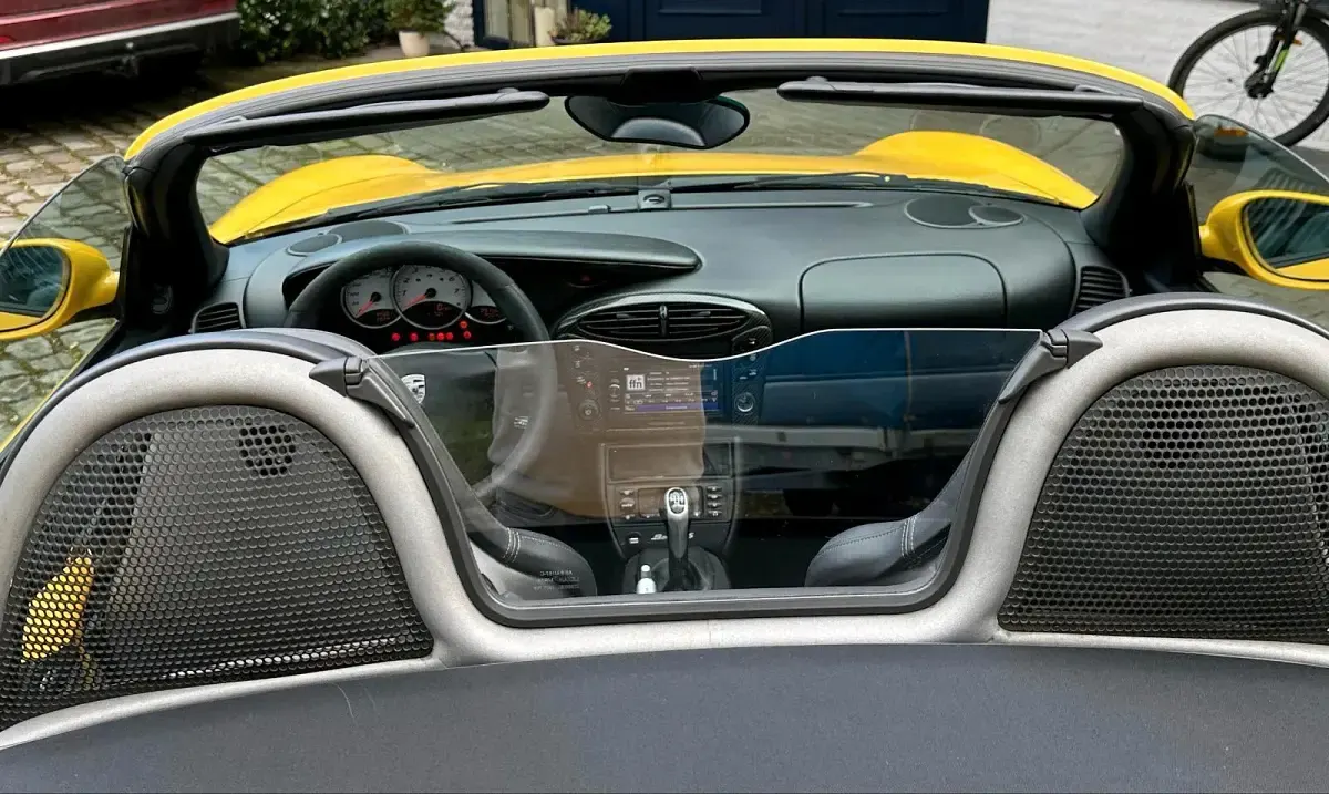 Gebraucht Porsche Boxster S 280 PS (205 kW) 2000 Gelb Cabrio