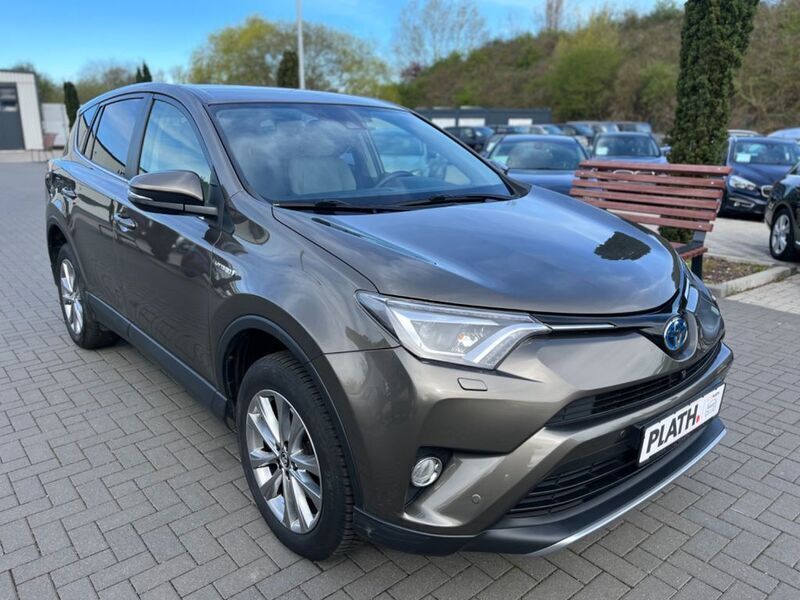 Gebraucht Toyota RAV4 Hybrid Executive 197 PS (144 kW) 2017 Braun SUV