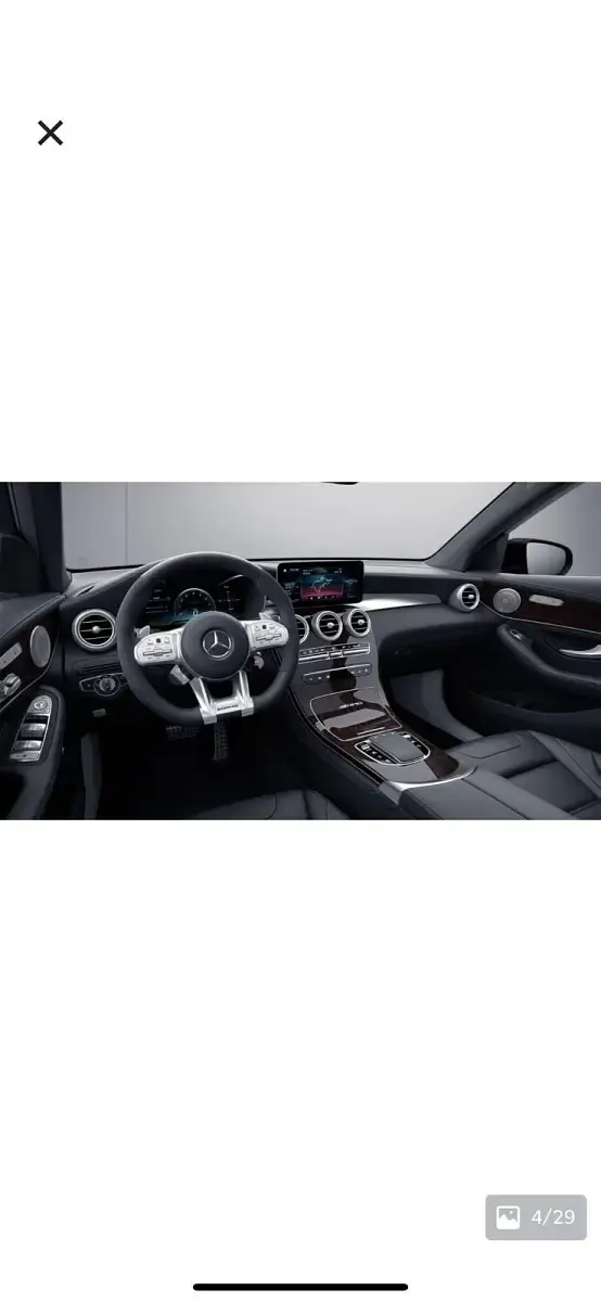 Gebraucht Mercedes GLC63 AMG AMG 510 PS (375 kW) 2019 Silber SUV