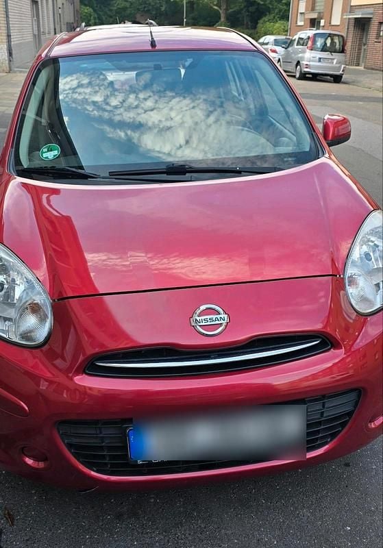 Rot Gebraucht 2013 Nissan Micra Kleinwagen | 2.990 € (Guter Preis) - Bild 1/4