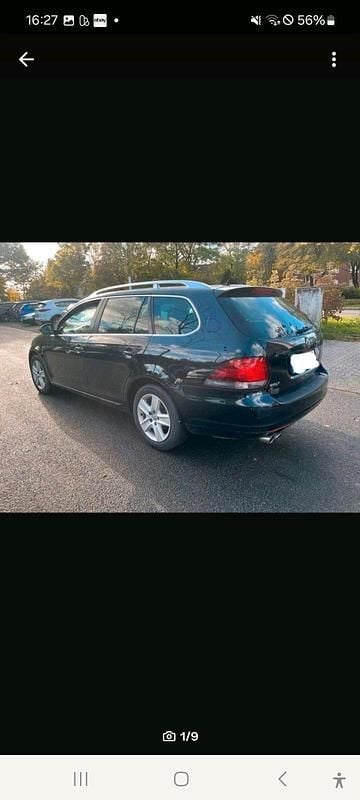 Gebraucht VW Golf 122 PS (89 kW) 2010 Schwarz Kombi