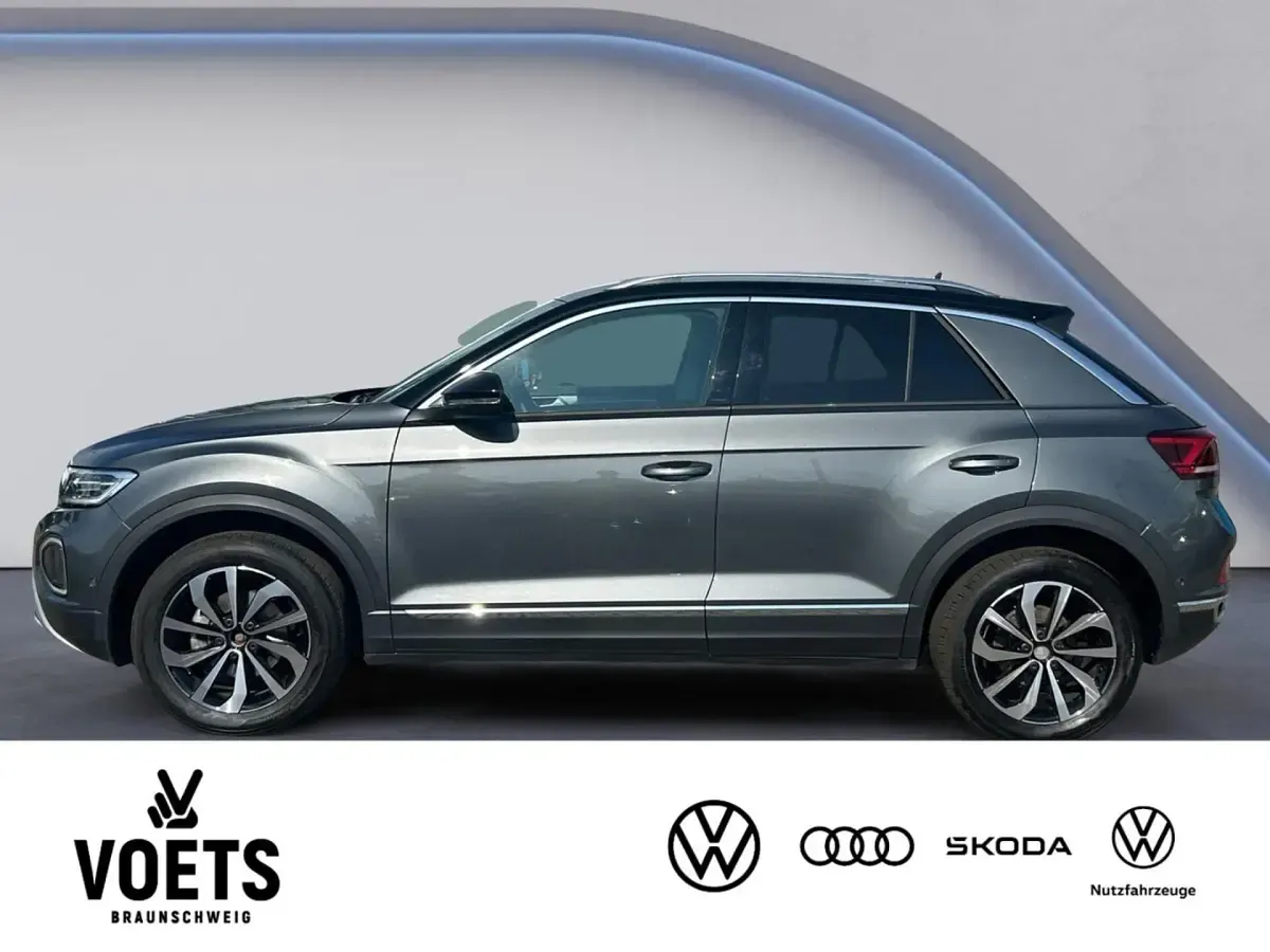 Gebraucht VW T-Roc Style 150 PS (110 kW) 2025 Grau SUV