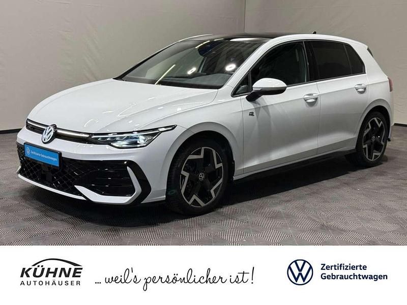 Pure white Gebraucht 2024 VW Golf VIII R-line Limousine | 34.830 € (Teuer) - Bild 1/3