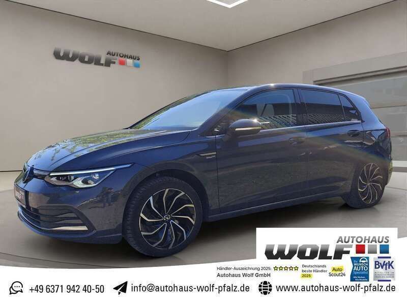 Delfingrau metallic Gebraucht 2022 VW Golf VIII Style Limousine | 24.499 € (Fairer Preis) - Bild 1/4