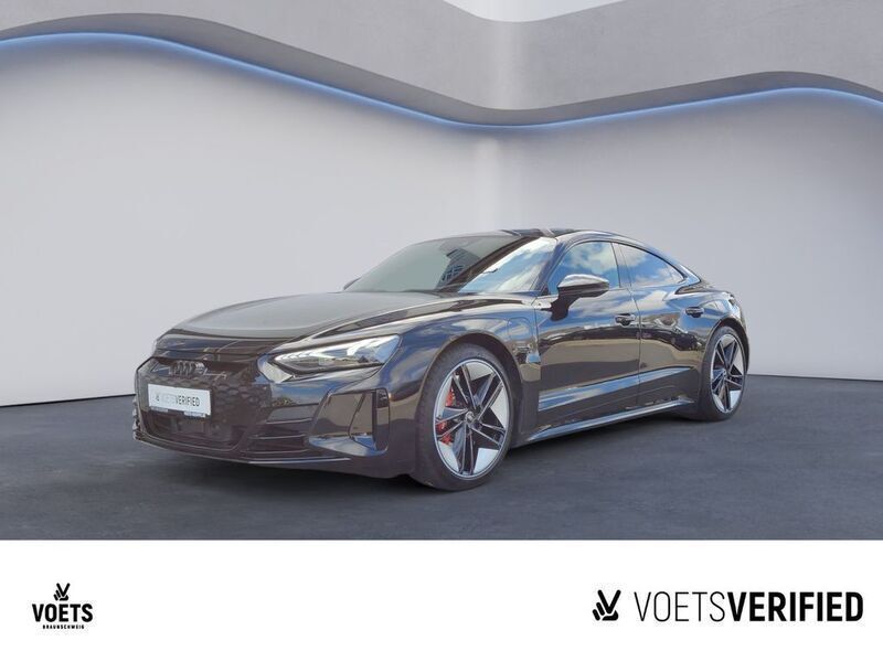 Mythosschwarz metallic Gebraucht 2021 Audi RS e-tron GT Sport Limousine | 61.650 € (Superpreis) - Bild 1/4