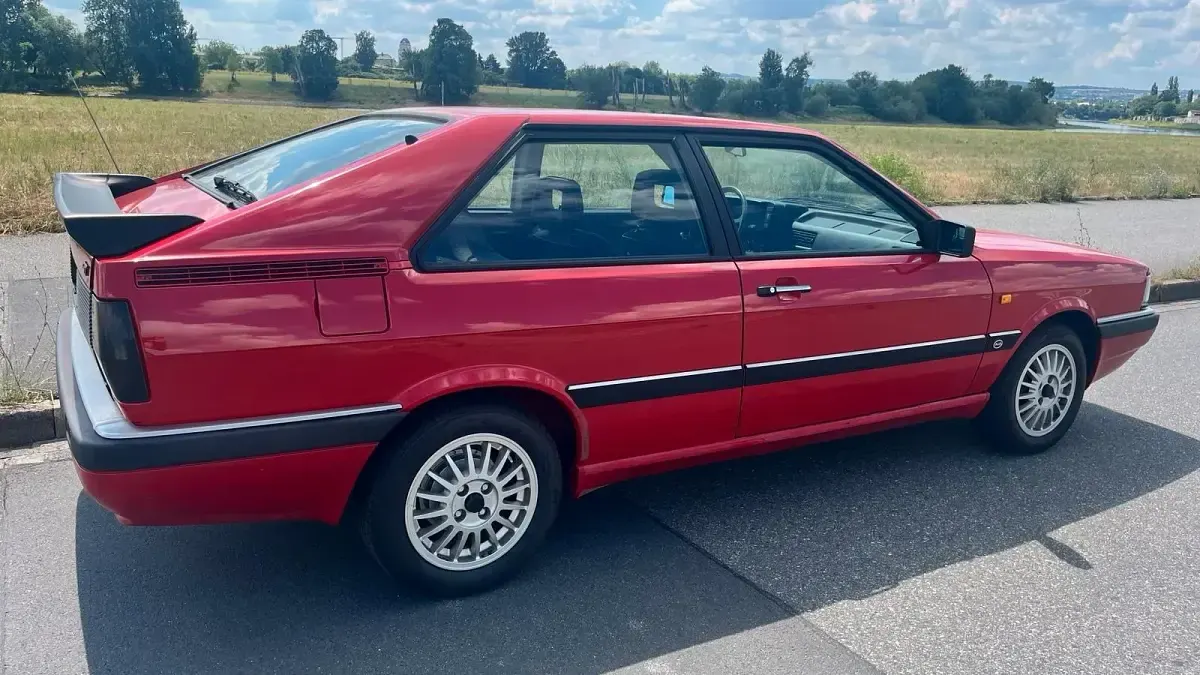 Gebraucht Audi Coupe GT 110 PS (80 kW) 1987 Rot Coupé