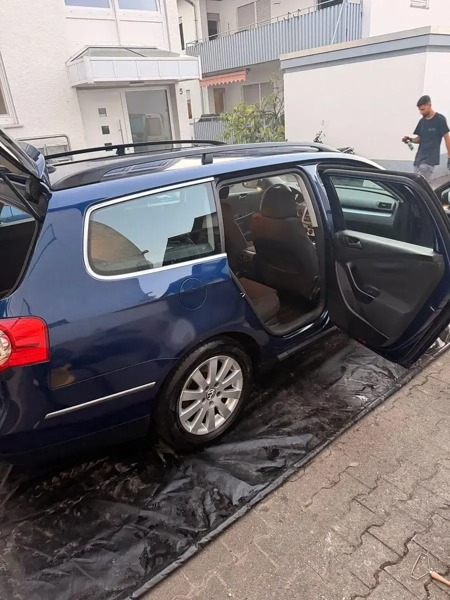 Gebraucht VW Passat R-line 140 PS (102 kW) 2009 Blau Kombi