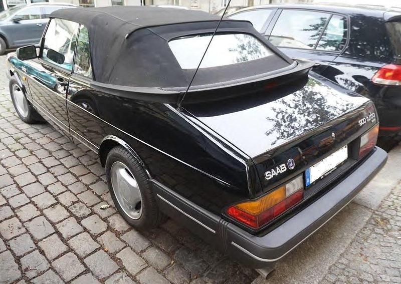 Gebraucht Saab 900 Cabriolet 160 PS (117 kW) 1990 Schwarz Cabrio