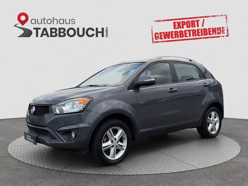Usata SsangYong Korando Crystal 150 CV (110 kW) 2015 Grigio SUV