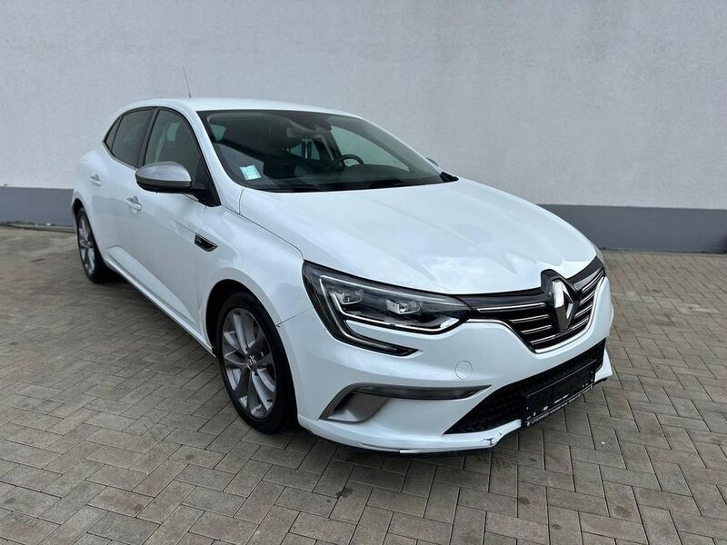 Weiß Gebraucht 2019 Renault Mégane GT Line Bose Edition Limousine | 12.900 € (Fairer Preis) - Bild 1/4