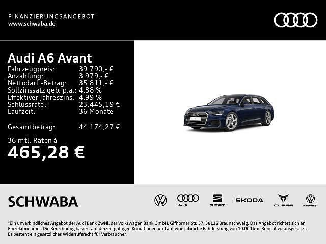 Gebraucht Audi A6 S-Line 265 PS (194 kW) 2023 Blau Kombi