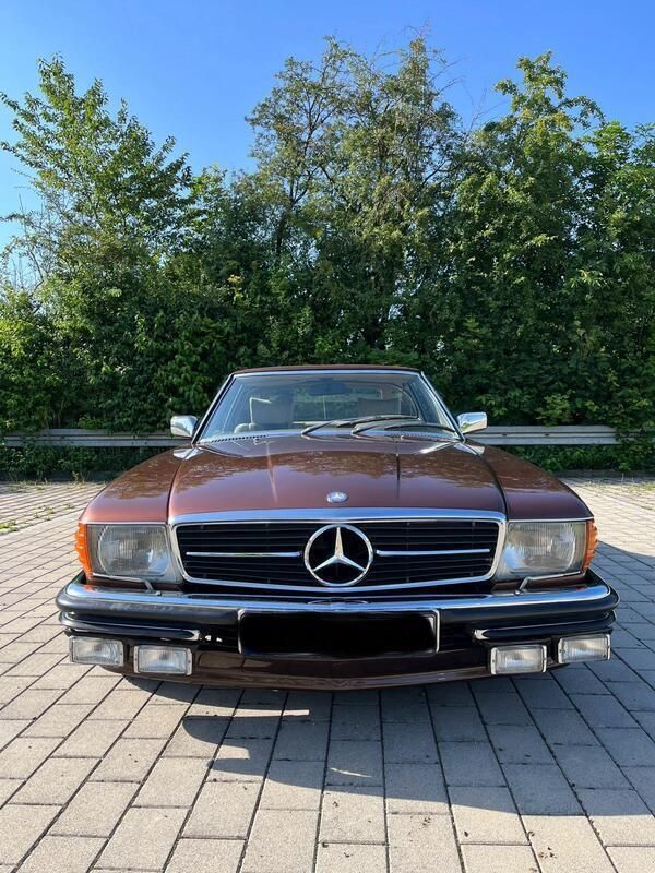Braun Gebraucht 1977 Mercedes SL450 AMG Cabrio | 33.900 € - Bild 1/4