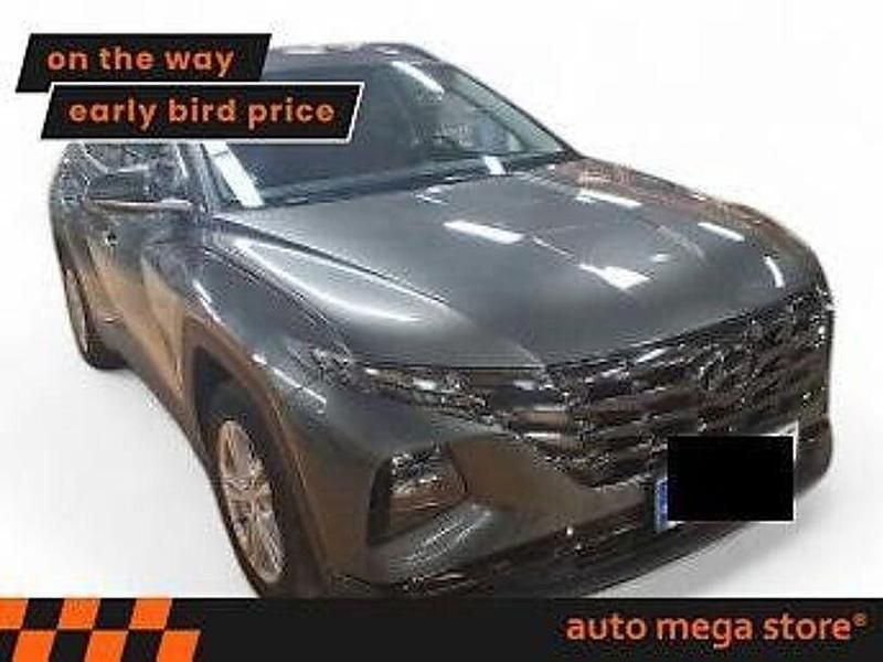 Amazon grey / met Gebraucht 2022 Hyundai Tucson Trend SUV | 23.999 € (Guter Preis) - Bild 1/4