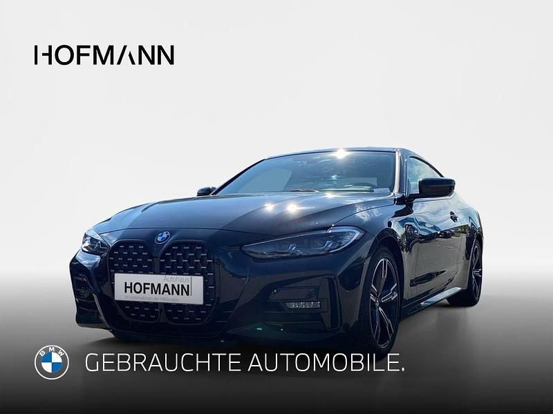 Saphirschwarz metallic Gebraucht 2022 BMW 420 M Sport Coupé | 31.234 € (Guter Preis) - Bild 1/4