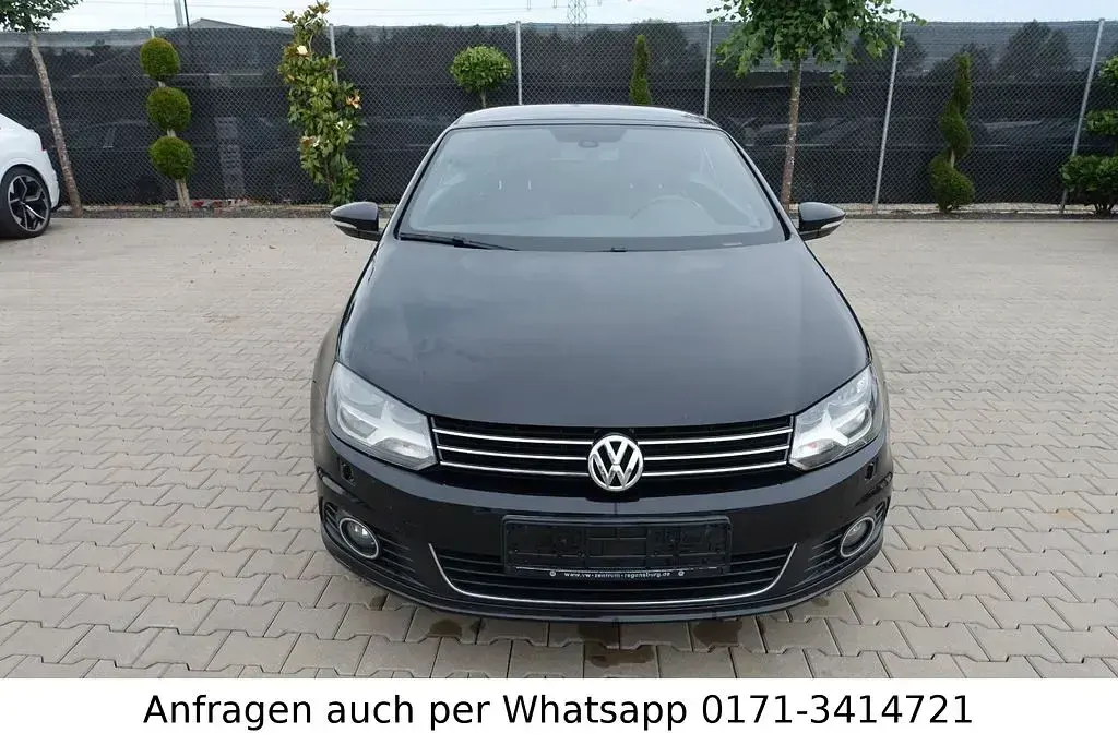 Gebraucht VW Eos Exclusive 140 PS (102 kW) 2012 Schwarz Cabrio