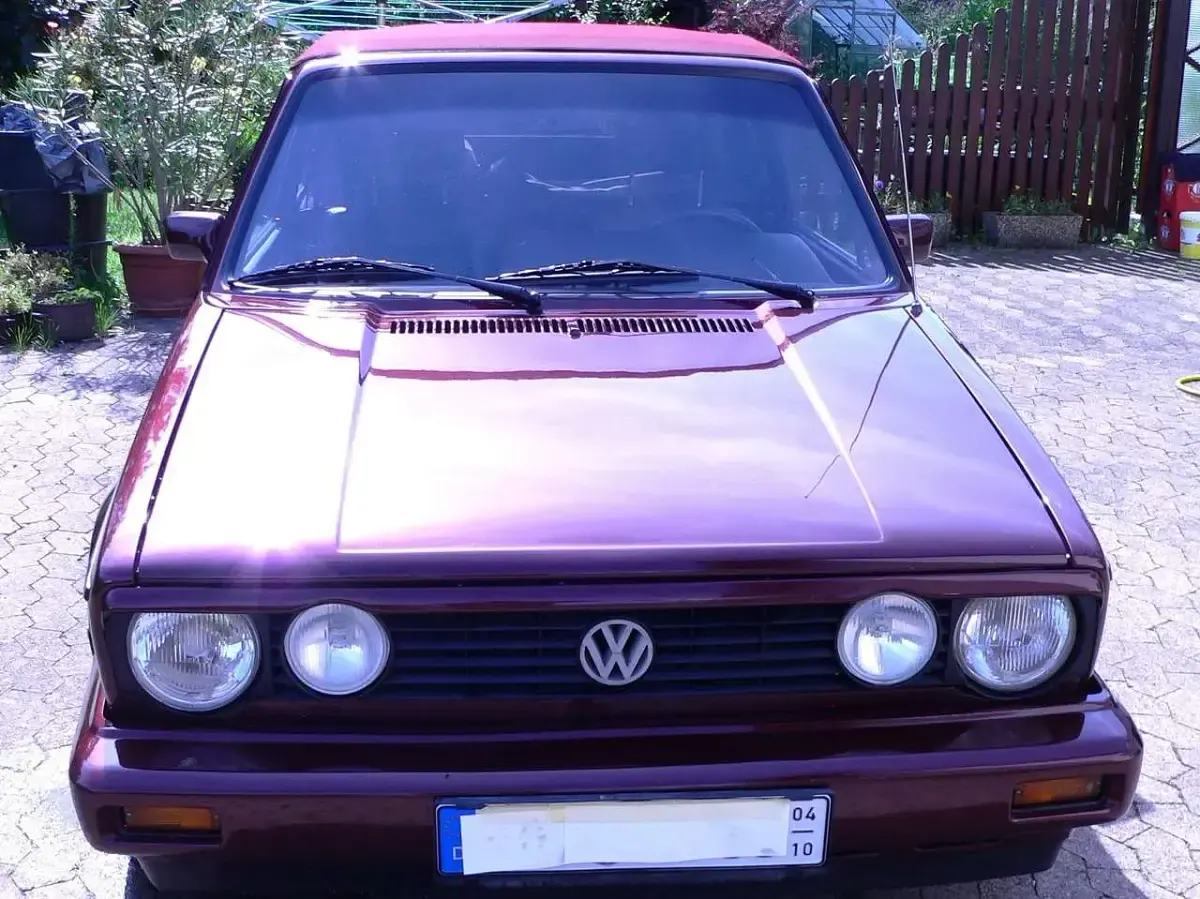 Gebraucht VW Golf Cabriolet Classicline 98 PS (72 kW) 1992 Rot Cabrio