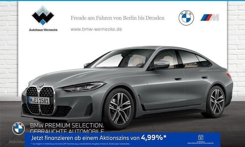 Gebraucht BMW 420 Gran Coupé 184 PS (135 kW) 2022 Skyscraper grau Coupé