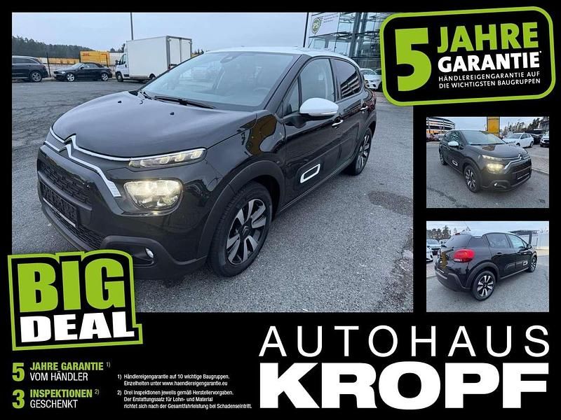 Lackierung schwarz perla nera/ Gebraucht 2023 Citroën C3 PureTech Limousine | 16.980 € (Teuer) - Bild 1/4