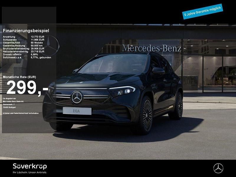 Schwarz Gebraucht 2023 Mercedes EQA250+ AMG SUV | 37.777 € (Fairer Preis) - Bild 1/2