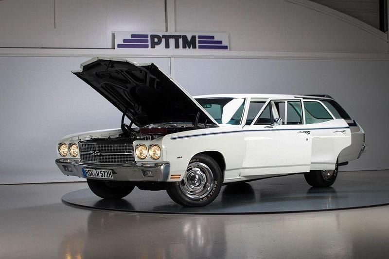 Gebraucht Chevrolet Chevelle 400 PS (294 kW) 1970 Weiß Kombi