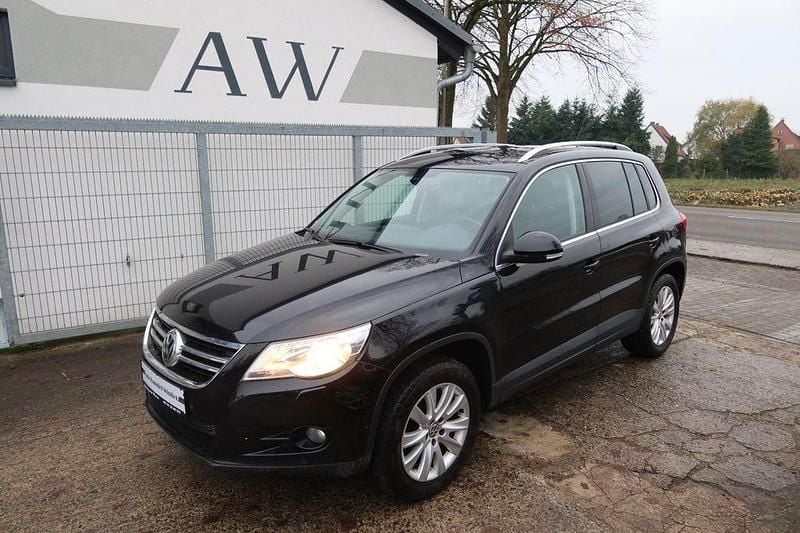 Gebraucht VW Tiguan Team 150 PS (110 kW) 2010 Schwarz SUV