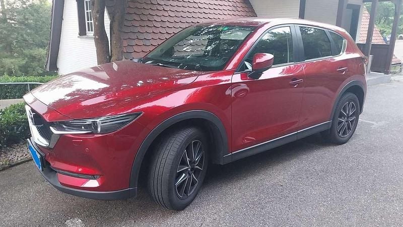 Rot Gebraucht 2017 Mazda CX-5 Exclusive-Line SUV | 14.100 € (Guter Preis) - Bild 1/4