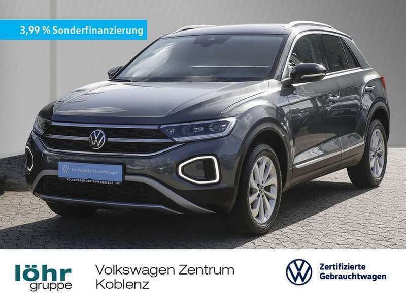 Indiumgrau metallic Gebraucht 2024 VW T-Roc Style SUV | 29.480 € (Fairer Preis) - Bild 1/3
