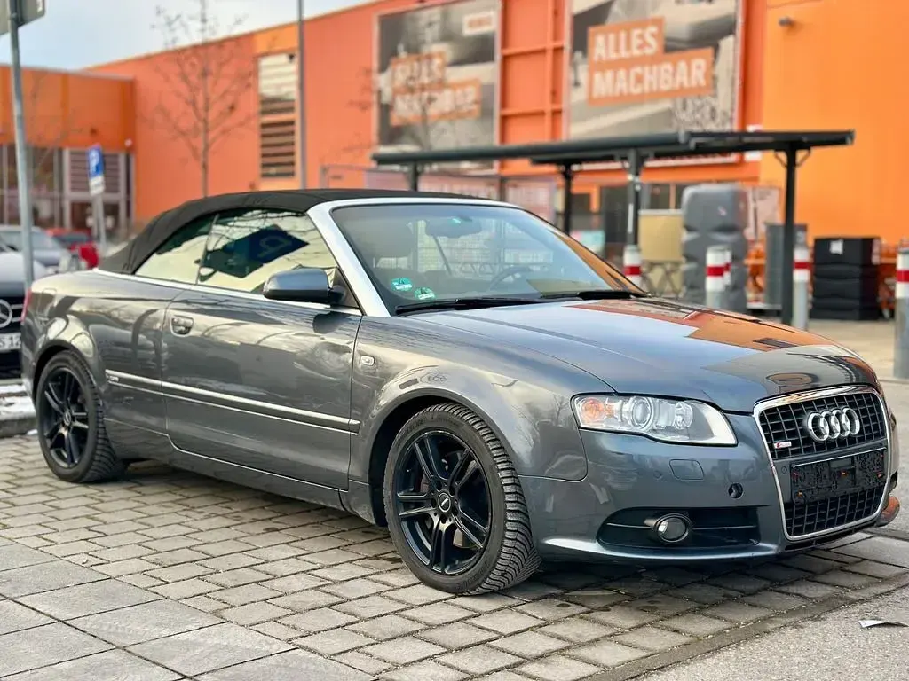 Używany Audi A4 Cabriolet S-Line 232 KM (170 kW) 2008 Szary Kabriolet