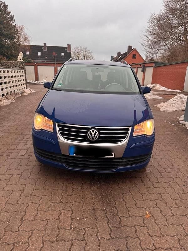 Gebraucht VW Touran 105 PS (77 kW) 2009 Blau Van / Kleinbus